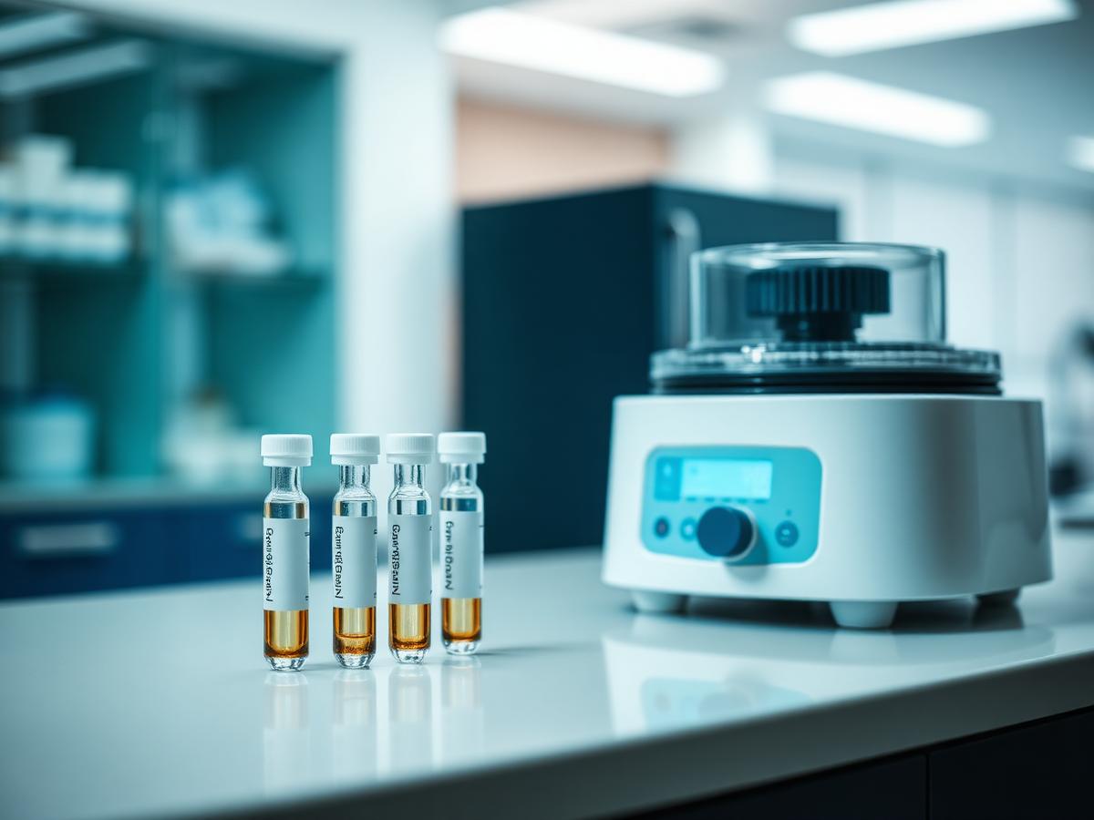Regenerative medicine treatment preparation at the clinic